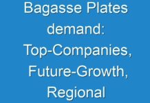Bagasse Plates demand: Top-Companies, Future-Growth, Regional Analysisbusiness-Opportunities 2018 – 2028