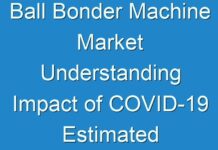 Ball Bonder Machine Market Understanding Impact of COVID-19 Estimated To Be Experienced 2024-2030