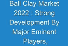 Ball Clay Market 2024 : Strong Development By Major Eminent Players, Emerging Technology Trends