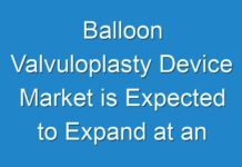 Balloon Valvuloplasty Device Market is Expected to Expand at an Impressive Rate by 2027