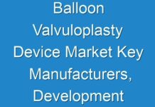 Balloon Valvuloplasty Device Market Key Manufacturers, Development Trends and Competitive Analysis 2027