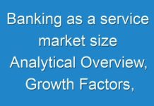 Banking as a service market size Analytical Overview, Growth Factors, Demand, Trends