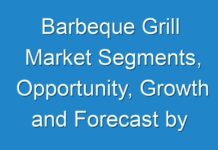 Barbeque Grill Market Segments, Opportunity, Growth and Forecast by End-use Industry 2018-2027