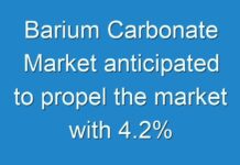 Barium Carbonate Market anticipated to propel the market with 4.2% CAGR in the forecast period