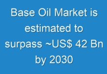 Base Oil Market is estimated to surpass ~US$ 42 Bn by 2030