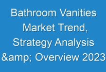 Bathroom Vanities Market Trend, Strategy Analysis & Overview 2024