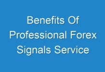 Benefits Of Professional Forex Signals Service