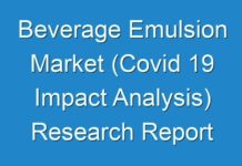 Beverage Emulsion Market (Covid 19 Impact Analysis) Research Report Data Highlighting Major Vendors