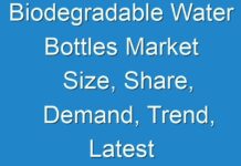 Biodegradable Water Bottles Market Size, Share, Demand, Trend, Latest Innovations & Application Analysis And Industry Growth Forecast 2027