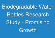 Biodegradable Water Bottles Research Study – Promising Growth Opportunities and Forecast