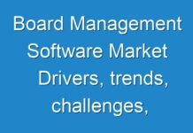 Board Management Software Market Drivers, trends, challenges, competition, and regional analysis
