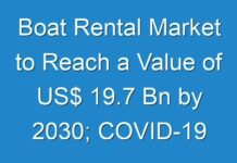 Boat Rental Market to Reach a Value of US$ 19.7 Bn by 2030; COVID-19 to Affect Future Growth Trajectory