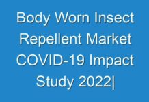 Body Worn Insect Repellent Market COVID-19 Impact Study 2024| Innovation, Rising Trends and Applications 2024-2027