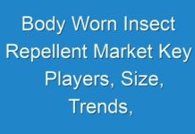 Body Worn Insect Repellent Market Key Players, Size, Trends, Opportunities and growth Analysis