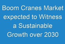 Boom Cranes Market expected to Witness a Sustainable Growth over 2030