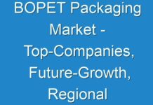 BOPET Packaging Market – Top-Companies, Future-Growth, Regional Analysis business-Opportunities
