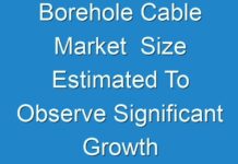 Borehole Cable Market Size Estimated To Observe Significant Growth By 2031