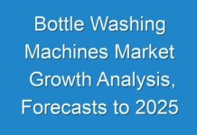 Bottle Washing Machines Market Growth Analysis, Forecasts to 2025