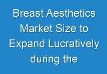 Breast Aesthetics Market Size to Expand Lucratively during the Forecast Period