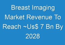 Breast Imaging Market Revenue To Reach ~Us$ 7 Bn By 2028