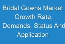 Bridal Gowns Market Growth Rate, Demands, Status And Application Forecast 2024