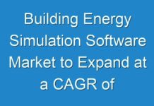 Building Energy Simulation Software Market to Expand at a CAGR of ~16%; COVID-19 Pandemic Set to Drop Sales