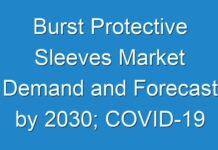 Burst Protective Sleeves Market Demand and Forecast by 2030; COVID-19 to Affect Future Growth Trajectory