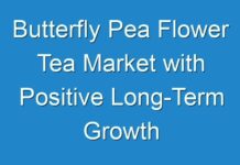 Butterfly Pea Flower Tea Market with Positive Long-Term Growth Outlook, 2018-2028