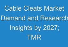 Cable Cleats Market Demand and Research Insights by 2027; TMR Analyzes Impact of COVID-19 on Market