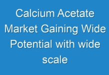 Calcium Acetate Market Gaining Wide Potential with wide scale Application in Food Products 2029