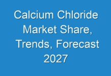 Calcium Chloride Market Share, Trends, Forecast 2027