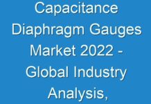 Capacitance Diaphragm Gauges Market 2024 – Global Industry Analysis, Size, Share, Growth, Trends, and Forecast, 2019 – 2027