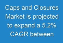 Caps and Closures Market is projected to expand a 5.2% CAGR between 2015 and 2024