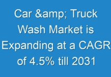 Car & Truck Wash Market is Expanding at a CAGR of 4.5% till 2031