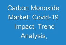 Carbon Monoxide Market: Covid-19 Impact, Trend Analysis, Opportunities and Global Industry Growth