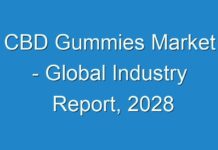 CBD Gummies Market – Global Industry Report, 2028