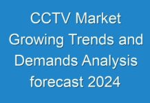 CCTV Market Growing Trends and Demands Analysis forecast 2024
