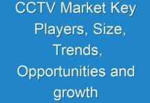 CCTV Market Key Players, Size, Trends, Opportunities and growth Analysisknnit.com/wp-admin/post-new.php