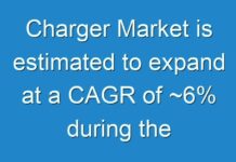 Charger Market is estimated to expand at a CAGR of ~6% during the forecast period