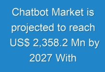Chatbot Market is projected to reach US$ 2,358.2 Mn by 2027 With Latest Advancements and Trends