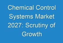 Chemical Control Systems Market 2027: Scrutiny of Growth determinants, macroeconomic indicators, and parent market trends