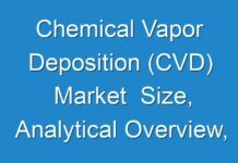 Chemical Vapor Deposition (CVD) Market Size, Analytical Overview, Growth Factors, Demand and Trends Forecast to 2027