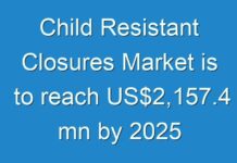 Child Resistant Closures Market is to reach US$2,157.4 mn by 2025