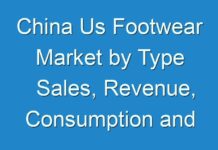 China Us Footwear Market by Type Sales, Revenue, Consumption and Growth Rate 2024