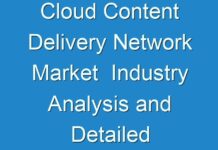 Cloud Content Delivery Network Market Industry Analysis and Detailed Profiles of top Industry Players 2016 – 2024
