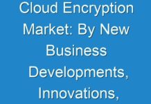 Cloud Encryption Market: By New Business Developments, Innovations, And Top Companies 2017 – 2025