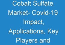 Cobalt Sulfate Market- Covid-19 Impact, Applications, Key Players and Industry Analysis