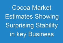 Cocoa Market Estimates Showing Surprising Stability in key Business Segments till 2028