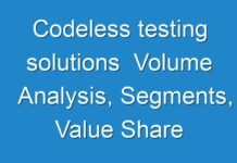 Codeless testing solutions Volume Analysis, Segments, Value Share And Key Trends 2017 – 2025