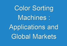 Color Sorting Machines : Applications and Global Markets